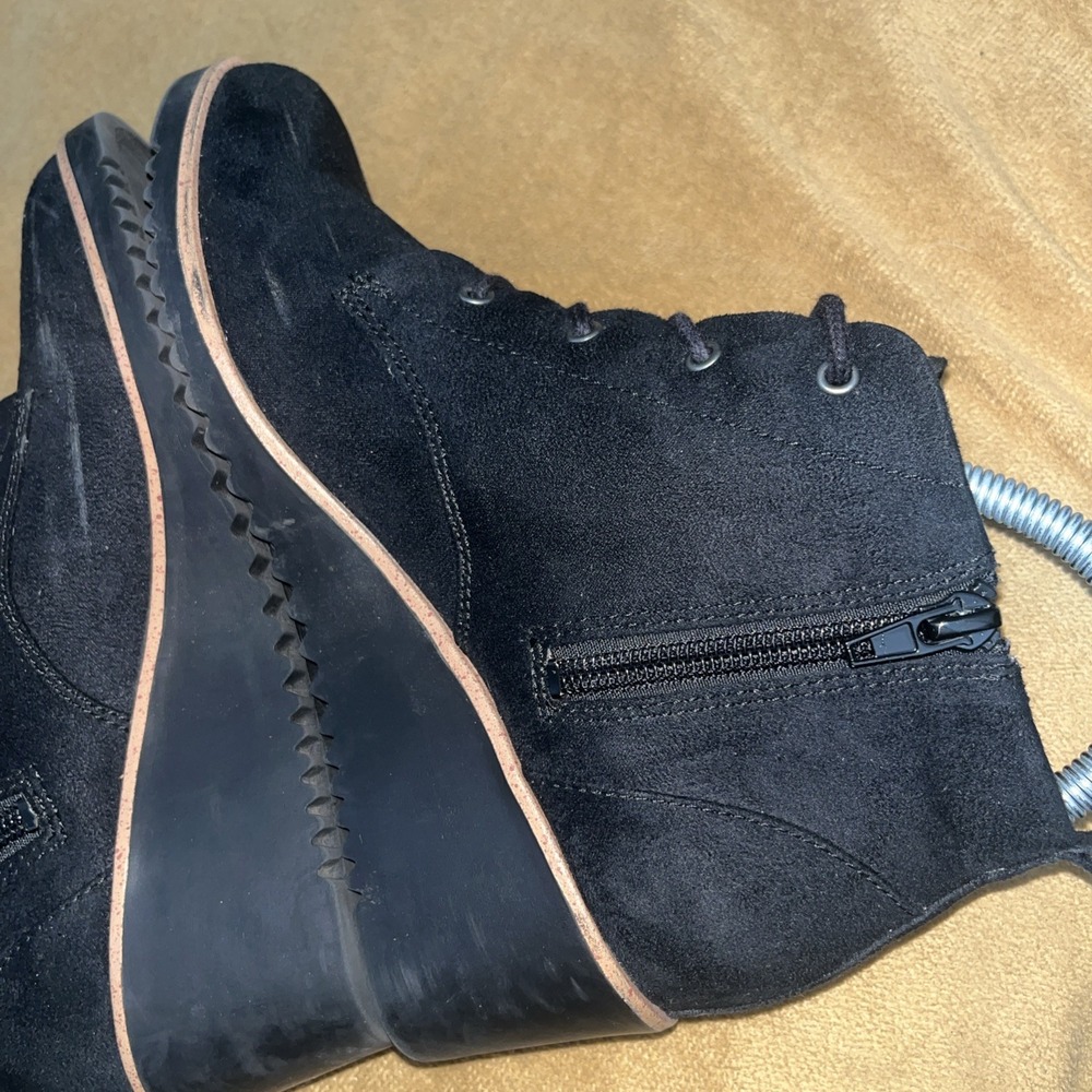 Abella True Comfort Women Professional Wedge Shoe Black Size 6 M Shoes Business - Picture 7 of 16